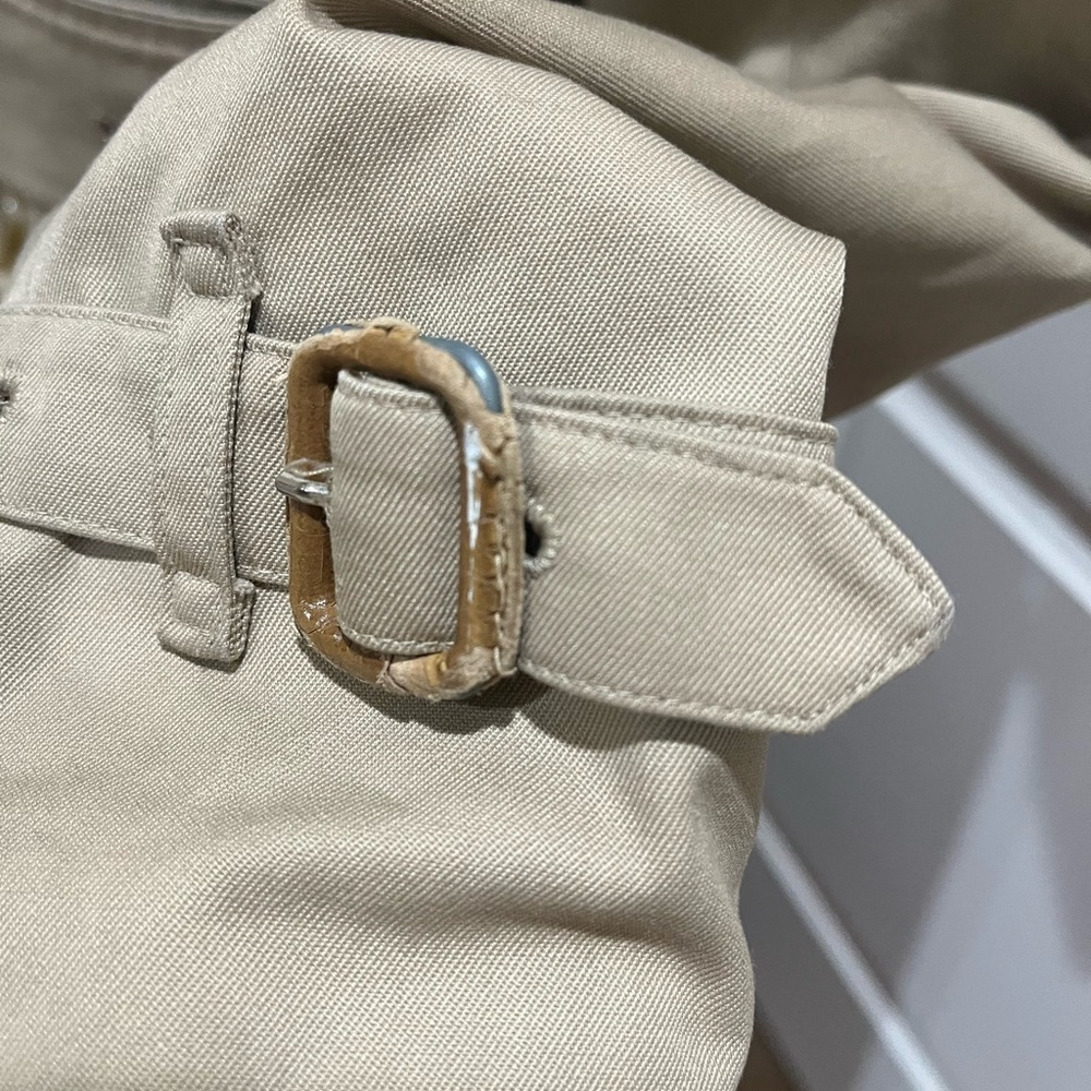 BURBERRYS LONG TRENCH COAT - Picture 8 of 14